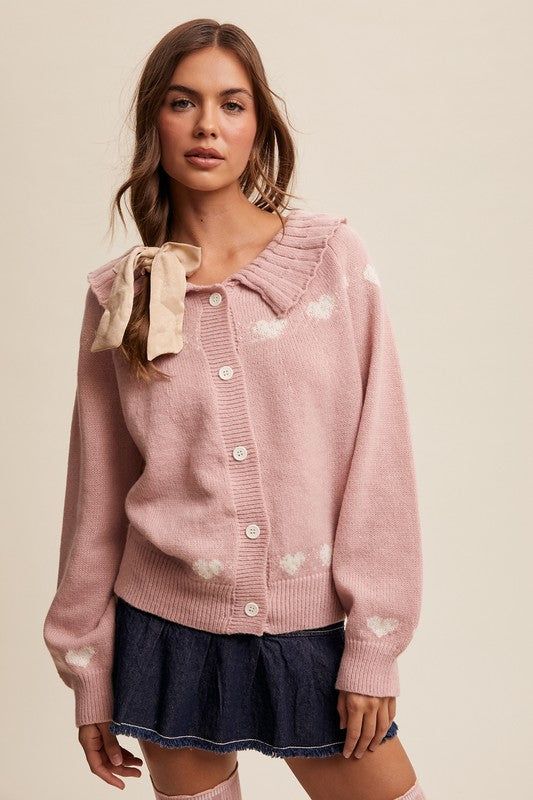 Oh so cute heart Sweater