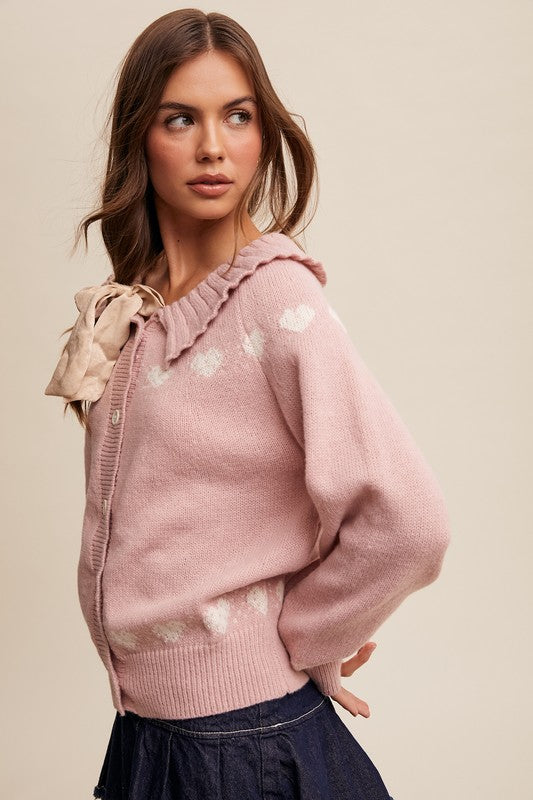 Oh so cute heart Sweater