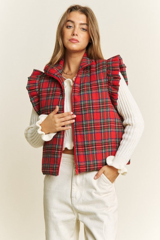 The Perfect Christmas Puffer Vest