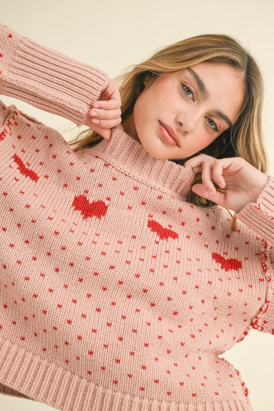 My Four Hearts Sweater